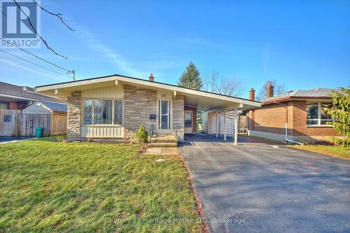 55 WINDWARD STREET  St. Catharines (Carlton/Bunting), ON L2M 4B9