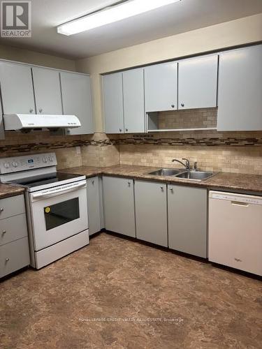 2502 Trident Avenue, Mississauga, ON - Indoor Photo Showing Kitchen With Double Sink