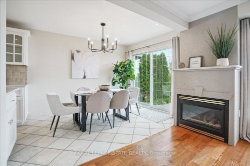 55 Edgewater Drive, Hamilton, ON - Indoor With Fireplace