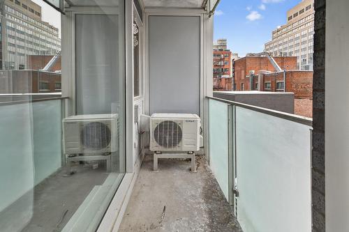Balcony - 307-1211 Rue Drummond, Montréal (Ville-Marie), QC - Outdoor With Exterior