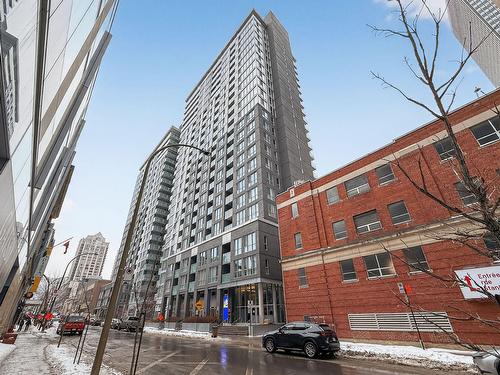 Exterior entrance - 307-1211 Rue Drummond, Montréal (Ville-Marie), QC - Outdoor With Facade