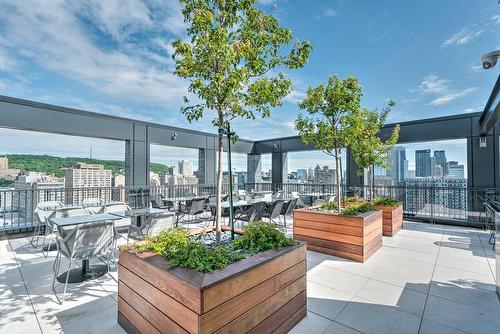 Patio - 712-2020 Boul. René-Lévesque O., Montréal (Ville-Marie), QC - Outdoor With Deck Patio Veranda