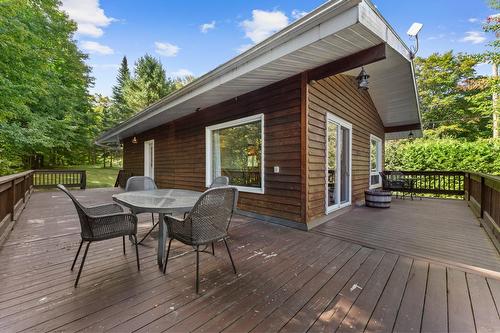 Terrasse - 183 Ch. Cooledge, Austin, QC - Outdoor With Deck Patio Veranda With Exterior