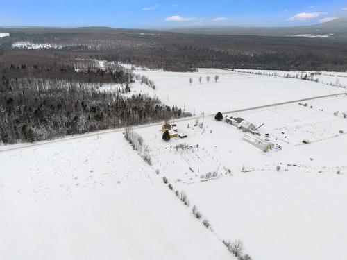 Photo aérienne - 231 9E-Et-10E Rang, Saint-Camille, QC - Outdoor With View