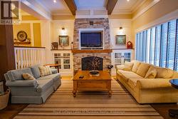 Living area, fireplace - 