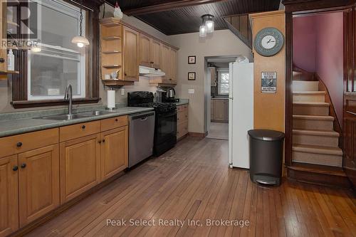 3410 Perth Rd 163 Road, West Perth (Fullarton), ON - Indoor Photo Showing Kitchen With Double Sink