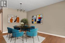 Virtually Staged-Dining Room - 