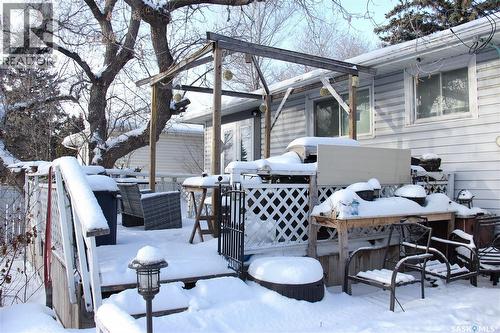 3205 Whitmore Avenue, Regina, SK - Outdoor With Deck Patio Veranda