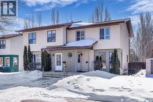 442-444 Russell Road, Saskatoon, SK - Outdoor With Facade