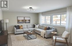 Virtually Staged Living Room - 