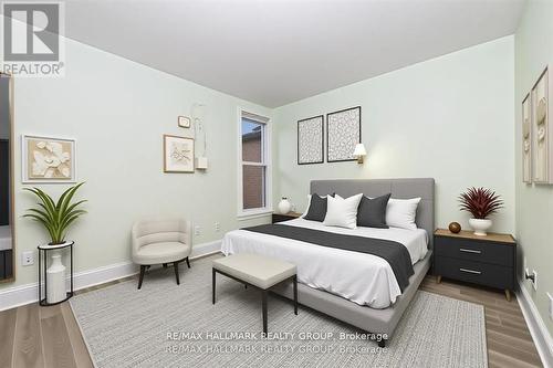 Photo Virtually Staged - 183 Pretoria Avenue, Ottawa, ON - Indoor Photo Showing Bedroom