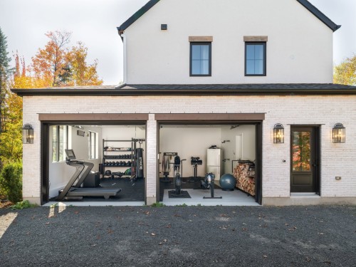Garage - 230 Prom. Des Cervidés, Morin-Heights, QC - Outdoor With Exterior