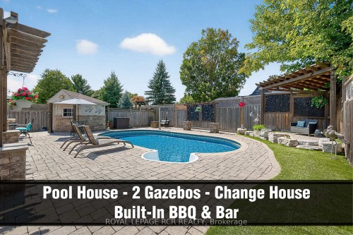 21 Corvinelli Drive, Whitby, ON - Outdoor With In Ground Pool With Backyard