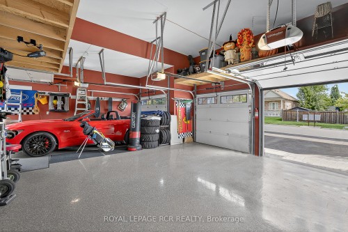 21 Corvinelli Drive, Whitby, ON - Indoor Photo Showing Garage