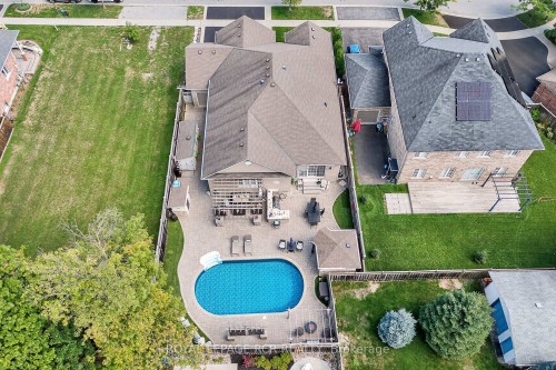 21 Corvinelli Drive, Whitby, ON - Outdoor With In Ground Pool
