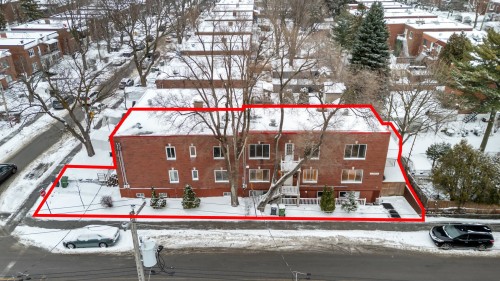 Aerial View - 6490  - 6492 Av. Mclynn, Montréal (Côte-Des-Neiges/Notre-Dame-De-Grâce), QC - Outdoor
