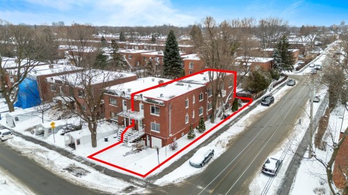 Aerial View - 6490  - 6492 Av. Mclynn, Montréal (Côte-Des-Neiges/Notre-Dame-De-Grâce), QC - Outdoor