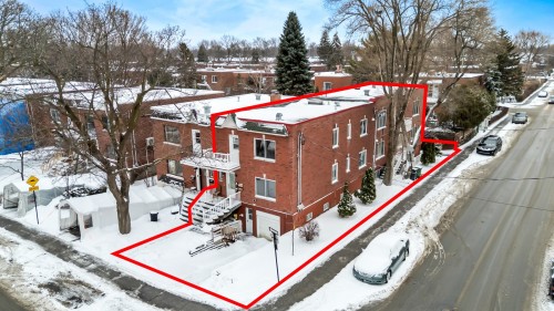 Aerial View - 6490  - 6492 Av. Mclynn, Montréal (Côte-Des-Neiges/Notre-Dame-De-Grâce), QC - Outdoor