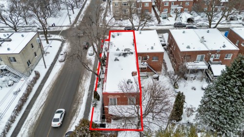 Aerial View - 6490  - 6492 Av. Mclynn, Montréal (Côte-Des-Neiges/Notre-Dame-De-Grâce), QC - Outdoor