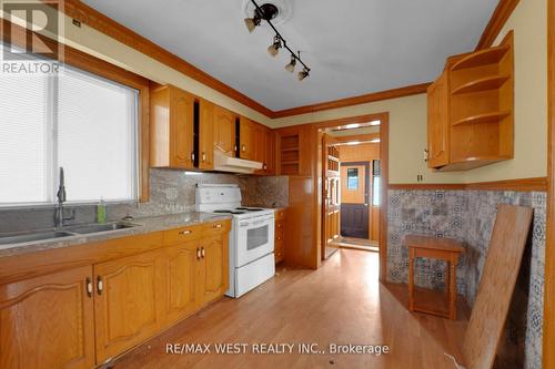 661 Beresford Avenue, Toronto, ON - Indoor Photo Showing Kitchen With Double Sink