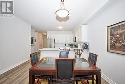 Dining room combined with kitchen and living room - 