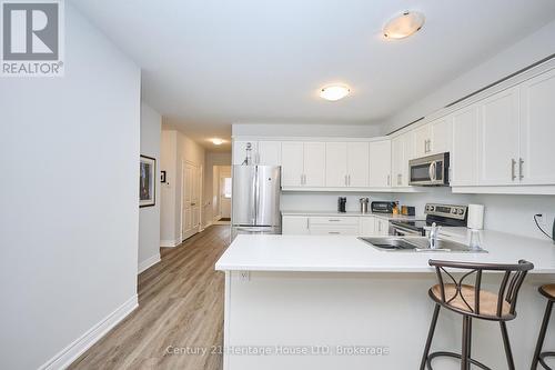 View of the kitchen from the living room - 427 Williams Crescent, Fort Erie (Lakeshore), ON - Indoor Photo Showing Kitchen With Double Sink