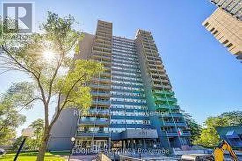1701 - 4091 Sheppard Ave E Avenue, Toronto, ON - Outdoor With Balcony With Facade