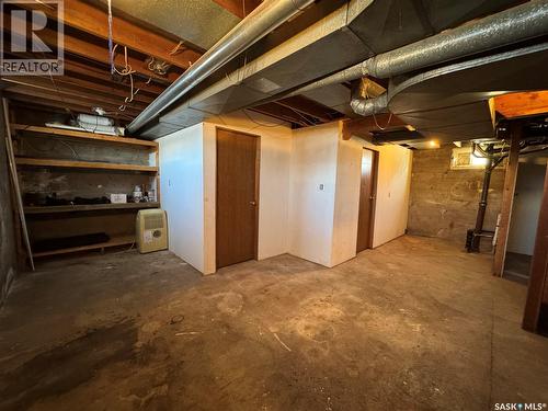 502 3Rd Avenue E, Biggar, SK - Indoor Photo Showing Basement