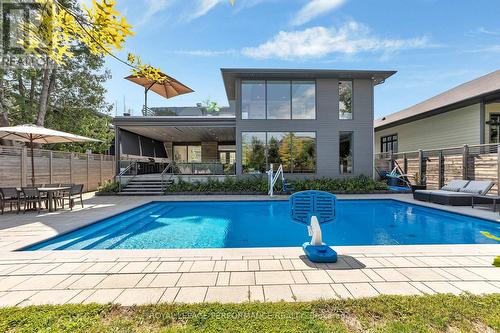941 Winnington Avenue, Ottawa, ON - Outdoor With In Ground Pool With Deck Patio Veranda