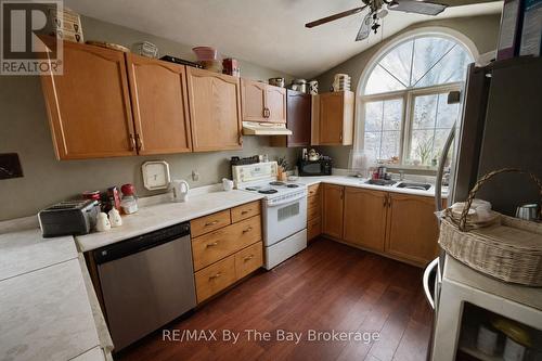 Virtually Staged and enhanced - 5 Goldsmith Place, Wasaga Beach, ON - Indoor Photo Showing Kitchen With Double Sink