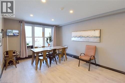 69 Herkimer Street Unit# 202, Hamilton, ON - Indoor Photo Showing Dining Room
