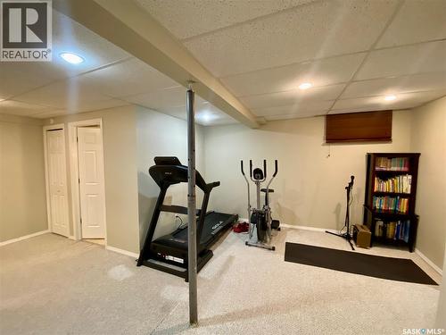91 Moir Drive, Oxbow, SK - Indoor Photo Showing Gym Room
