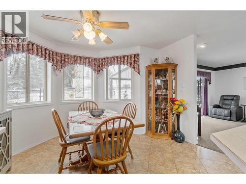 2595 Catherine Place Unit# 15, Armstrong, BC - Indoor Photo Showing Dining Room