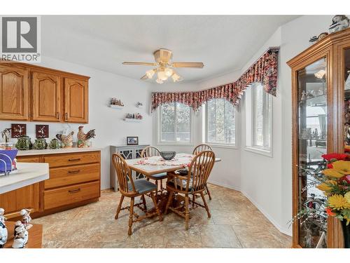 2595 Catherine Place Unit# 15, Armstrong, BC - Indoor Photo Showing Dining Room