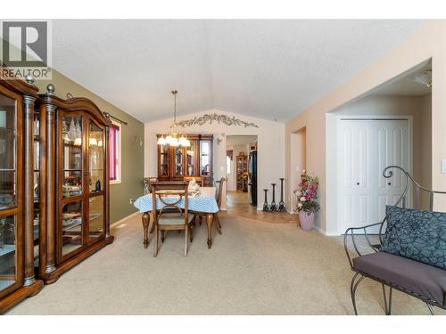 2595 Catherine Place Unit# 15, Armstrong, BC - Indoor Photo Showing Dining Room