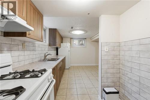 1894 Main Street E, Hamilton, ON - Indoor Photo Showing Kitchen With Double Sink