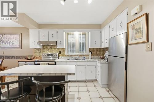 1894 Main Street E, Hamilton, ON - Indoor Photo Showing Kitchen With Double Sink