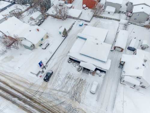 Photo aérienne - 424 Rue Laurier, Val-Des-Sources, QC - Outdoor With View