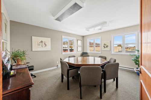 Salle de conférence - 1080 Rue Valiquette, Sainte-Adèle, QC - Indoor Photo Showing Dining Room
