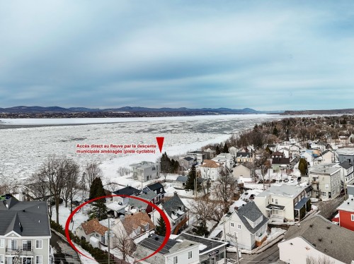 Photo aérienne - 2 Rue Lévis, Lévis (Desjardins), QC - Outdoor With View