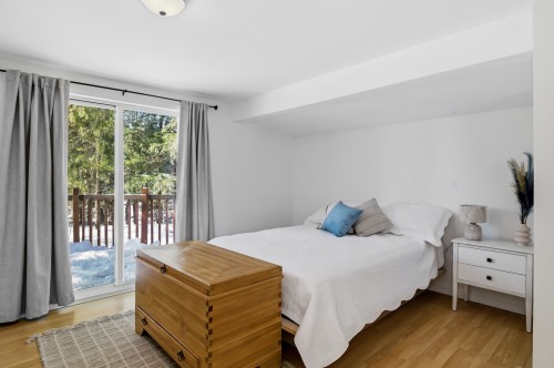 Chambre à coucher principale - 23 Ch. Phaneuf, Orford, QC - Indoor Photo Showing Bedroom