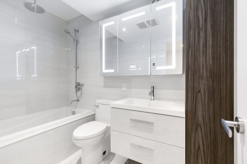 Salle de bains - 2-6585 Rue Garnier, Montréal (Rosemont/La Petite-Patrie), QC - Indoor Photo Showing Bathroom