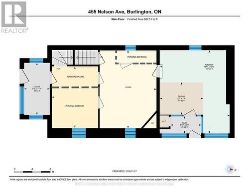POTENTIAL FLOOR PLAN - 455 Nelson Avenue, Burlington, ON - Other