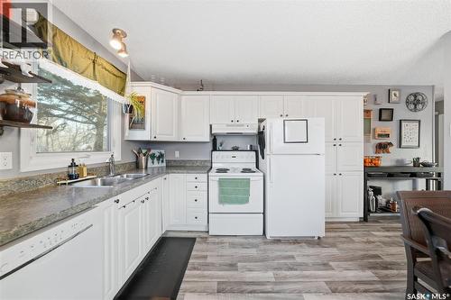 42 Macdowall Crescent, Prince Albert, SK - Indoor Photo Showing Kitchen With Double Sink