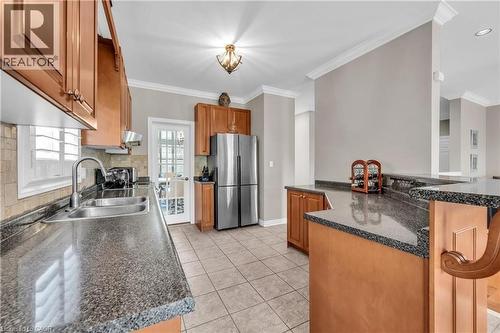 38 Sunbeam Drive, Hamilton, ON - Indoor Photo Showing Kitchen With Double Sink