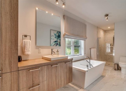 Photo aérienne - 305 Allée Paisible, Mont-Tremblant, QC - Indoor Photo Showing Bathroom