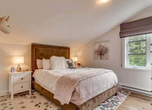 Photo aérienne - 305 Allée Paisible, Mont-Tremblant, QC - Indoor Photo Showing Bedroom