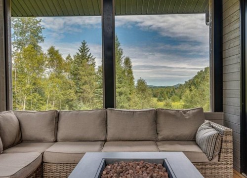 Photo aérienne - 305 Allée Paisible, Mont-Tremblant, QC -  Photo Showing Living Room