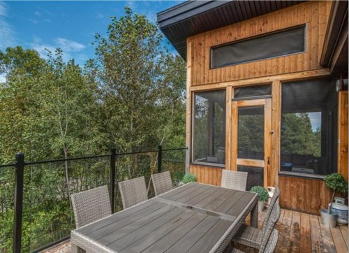 Photo aérienne - 305 Allée Paisible, Mont-Tremblant, QC - Outdoor With Deck Patio Veranda With Exterior