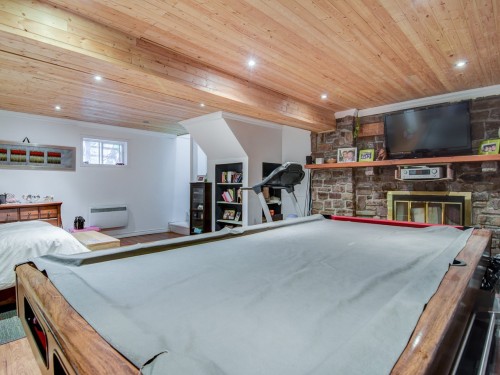 Salle familiale - 257 Rue Albert, Châteauguay, QC - Indoor Photo Showing Basement